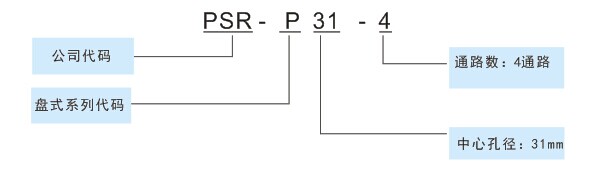 P31-4盘式滑环订货号